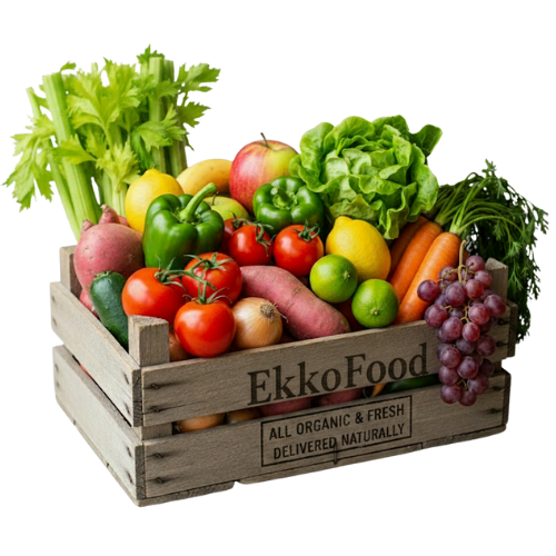 Caja de verduras ecológicas